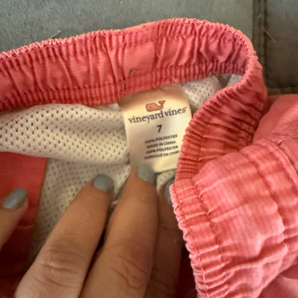 Vineyard Vines Coral Swim Shorts